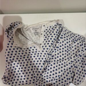 roller rabbit blue monkey pjs